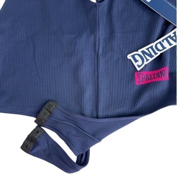 NWT Spalding Seamless‎ Deep V-neck Bodysuit Undershirt - Picture 7 of 13